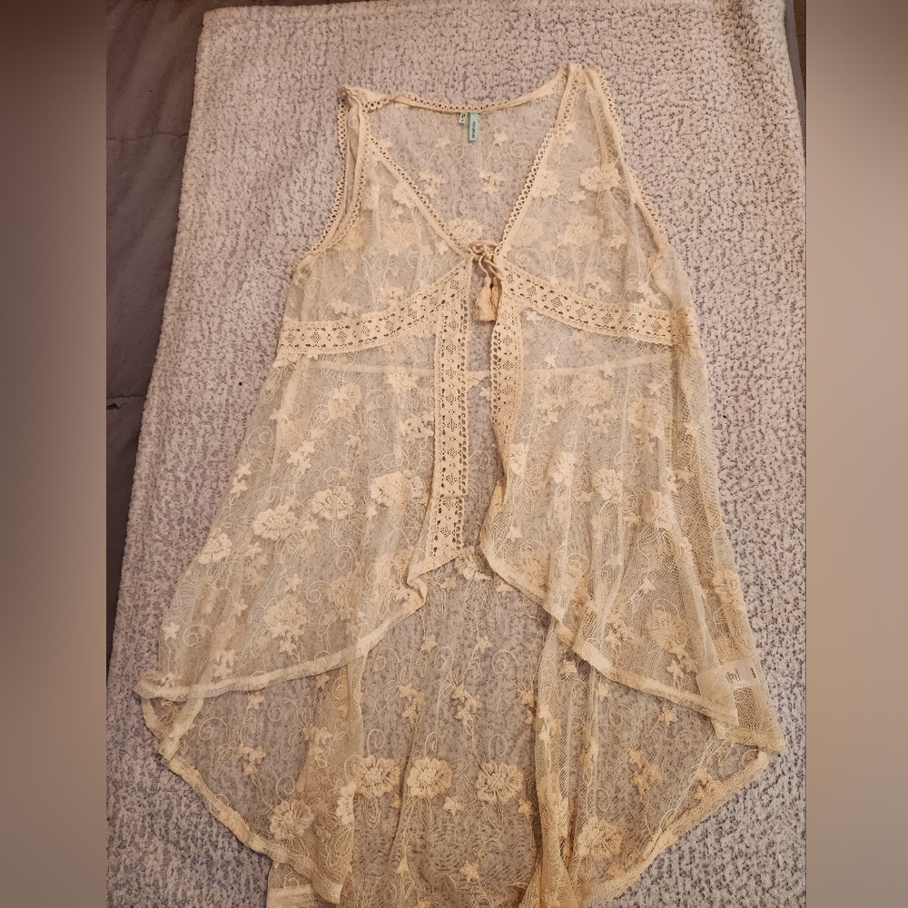 Lace cardigan